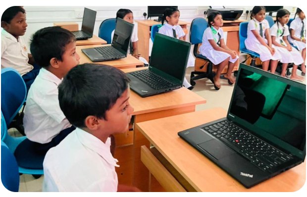 Uyana Primary School computer lab